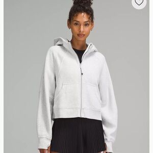 Women's purple lululemon oversized zip up jacket M/L